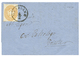 "METELINO " : 1868 15 SLODI Canc. METELINO On Entire Letter To TRIESTE. Superb Quality. - Oriente Austriaco