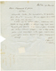 "METELINO " : 1872 10 SOLDI Canc. METELINO + GRECE 20l (4 Nice Margins) On Entire Letter To GREECE. Verso, LLOYD AGENZIE - Oostenrijkse Levant