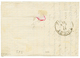 "PREVESA" : 1881 10 Soldi Canc. PREVESA On Entire Letter To TRIESTE. Vf. - Oostenrijkse Levant