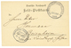 1901 KAISERLICH.DEUTSCHE FELDPOST CHINA 1900 On Military Card To GERMANY. Scarce. Vvf. - China (oficinas)