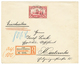 "LINDI" : 1903 1 MARK Canc. LINDI On REGISTERED Envelope To GERMANY. Superb. - África Oriental Alemana