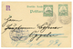 1905 P./Stat 5pf + 5pf Canc. Negativ Cachet PONAPE KAROLINEN To GERMANY. Vvf. - Carolines