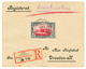 MARSHALL : 1906 5 MARK (michel N°25) Canc. JALUIT On REGISTERED Envelope To GERMANY. Michel = 900€. JÄSCHKE-LANTELME Cer - Marshall