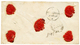 1868 60c(x3) + Rare Cachet REGISTERED LONDON/ FROM ITALY On REGISTERED Envelope To GREAT BRITAIN. Superb. - Non Classés