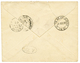 1892 NETHERLANDS 5c On Envelope(small Tear) To RIO DE JANEIRO Redirected With BRAZIL 100R. Nice Combination. Vvf. - Autres & Non Classés