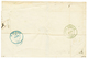 1854 4c With 4 Large Margins Canc. On Cover From GIBRALTAR To MADRID. Vvf. - Otros & Sin Clasificación