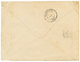 PUERTO RICO : 1879 15c + 25c On Envelope Via LONDON To FRANCE. Vf. - Otros & Sin Clasificación