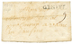 1719 GENEVE On Entire Letter To FRANCE. Vf. - Autres & Non Classés