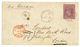 SOUTH AUSTRALIA : 1873 9d Violet Canc. NORWOOD S.A On Envelope Via BRINDISI To ENGLAND. Superb. - Otros & Sin Clasificación