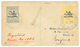 NAURU : 1916 AUSTRALIA Overprint N.W PACIFIC ISLANDS 1 SHILLING + 5 SHILLING + "manuscript "REGISTERED NAURU N°1082" In  - Autres & Non Classés