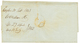 CEYLON To MADEIRA : 1843 "240' Tax Marking On Entire Letter Datelined COLOMBO To MADEIRA. RARE. Vvf. - Ceilán (...-1947)