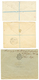 1895/98 Lot 3 Interesting Letters (2 REGISTERED) To ENGLAND, GERMANY And AUSTRIA. Vvf. - Côte D'Or (...-1957)