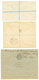 1895/98 Lot 3 Interesting Letters (2 REGISTERED) To ENGLAND, GERMANY And AUSTRIA. Vvf. - Goudkust (...-1957)