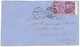 1870 Pair 6d (pl. 8) Canc. A25 + MALTA On Envelope To ENGLAND. Superb. - Malte (...-1964)