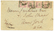 SOUTH AFRICA : 1895 1d On 2 1/2d (x4) On Envelope From JOHANESBURG To NEW-YORK (USA). Vf. - Sin Clasificación