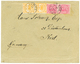 "SAMOA - DAVIS POST" : 1896 2d(x2)+ 2 1/2d(x2) Canc. APIA On Envelope To GERMANY. Superb. - Autres & Non Classés