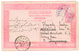 SAUDI ARABIA : 1908 TURKEY P./Stat 20p Canc. MEKKE To NETHERLAND INDIES. RARE. Vf. - Arabia Saudita