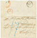 "NUEVA MEHLEM" : 1862 ADMON CORREOS MONTEVIDEO On Entire Letter From NUEVA MEHLEM To GERMANY. Vvf. - Uruguay