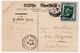 !!! 5C SEMEUSE SUR PORTE TIMBRE L'ABSINTHE REND FOU SUR CPA DE 1909 - Storia Postale