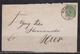 Dt.Reich Ausgabe Pfennige MiNo. 31 EF Auf Stadtbrief Mannheim 15.6.75 (800.-) - Cartas & Documentos