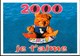 **2000 Je T'Aime (Ourson Dans Une Bouée Et Lunettes De Soleil** Carte à Trou NEUVE Edit De La Palette - Ours