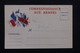 FRANCE - Carte FM Avec Variété De La Couleur Rouge Décalé - L 22615 - Lettres & Documents