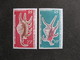 Nouvelle-Calédonie: TB Paire PA N° 129 Et N° 130, Neufs XX . - Unused Stamps