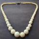 Ancien Collier Ivoire Old Ivory Années 30 - Colliers/Chaînes