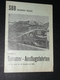 Rare Ancien Document SBB Bahnhof Baden, Sommer-Ausflugsfahrten 1958, Horaires Tarifs Train, Allemagne - Europe
