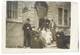 Cpa Carte-photo " Souvenir Du Luxembourg ", Groupe De Personnes Sur Palier De Maison - Autres & Non Classés