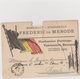 BRUXELLES  Monument  FREDERIC De MERODE  Manifestation Patriotique 1905        Berchem   --  Roeulx - Documents Historiques