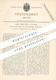 Original Patent - Henri Pieper Fils , Lüttich , 1889 , Querstromlampe Mit Glühkohle | Strom , Lampe , Elektriker !!! - Historische Dokumente