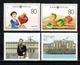 Portugal  1989 Yv. 1763/64*, 1778/79* MH (2 Scans) - Unused Stamps