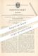 Original Patent - F. Martini & Co. , Frauenfeld / Schweiz , 1884 , Fadenauszugsvorrichtung | Nähmaschine , Schneider !! - Historische Dokumente