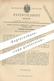 Original Patent - Franz Clouth , Rheinische Gummiwaren Fabrik , Köln / Nippes | 1885 , Gasdruckregulator | Gas ! - Historische Dokumente