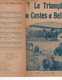 CAF CONC COMPLAINTE RUE POPULAIRE PARTITION AVIATION LE TRIOMPHE DE COSTES ET BELLONTE - Autres & Non Classés