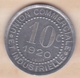 42. Loire. Charlieu. Union Commerciale Et Industrielle. 10 Centimes 1920, En Aluminium - Monétaires / De Nécessité