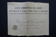 FRANCE - Affranchissement Semeuse Sur Devant D'enveloppe Commerciale Du Levant , Oblitération Trésor Et Postes - L 22715 - Cachets Militaires A Partir De 1900 (hors Guerres)