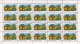 Rwanda 0683**  30c  Protection De La Nature -  Feuille / Sheet De 20 MNH - Neufs