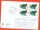 Romania 2000. Registered Envelope Is Really Past Mail. - Big Cats (cats Of Prey)