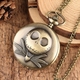 Delcampe - Montre Gousset NEUVE ! ( Pocket Watch ) - The Nightmare Before Christmas ( Ref 4 ) - Montres Gousset