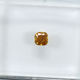 Diamant - 0.17 Ct - Carré - Natural Fancy Intense Yellowish Orange - SI1 IGI - Diamant