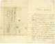 LE PREVOST LAS 1836 Paris Pour M GUEPIN A Petit Nantes Pres ANGERS - Manuscrits