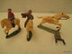 2 Cavaliers Starlux Plus Un Cavaliers Sans Monture Et Un Cheval - Toy Memorabilia