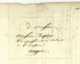 LAS MILLET Angers 1822 Contades Rabouin Dupuy Anjou - Manuscrits