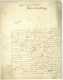 LAS MILLET Angers 1822 Contades Rabouin Dupuy Anjou - Manuskripte