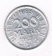 200 MARK 1923 D   DUITSLAND 1307/ - 200 & 500 Mark