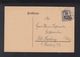 Dt. Reich PK 1920 Städtisches Weißen-Amt Berlin Lochung Perfin - Lettres & Documents