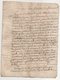 Vieux Papier De 4 Pages 1786 - Manuscrits