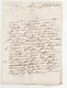 Lettre Tournon 1820 - Manuscrits